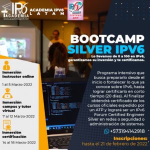 Lee más sobre el artículo Bootcamp Silver IPv6